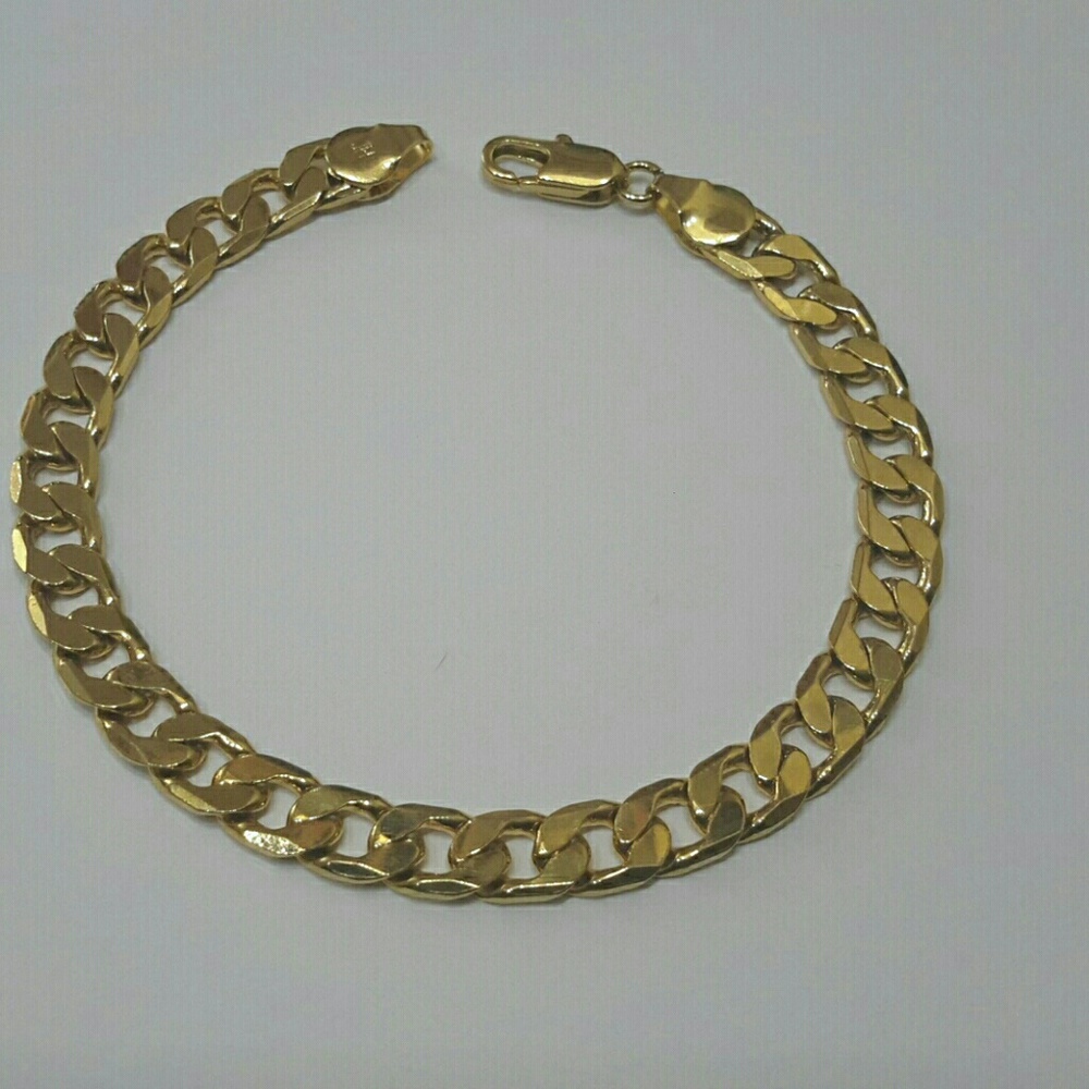 Men's 18k Yellow Gold Filled Bracelet